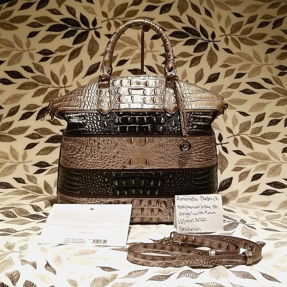 Brahmin Large Duxbury Chardonnay Seine - NEW WITHOUT TAG